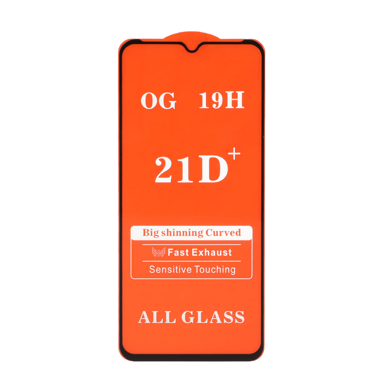 محافظ صفحه نمایش شیشه ای Samsung A14 / M14 / F14 / A22 5G - Full Cover 21D (بدون پک) - مشکی